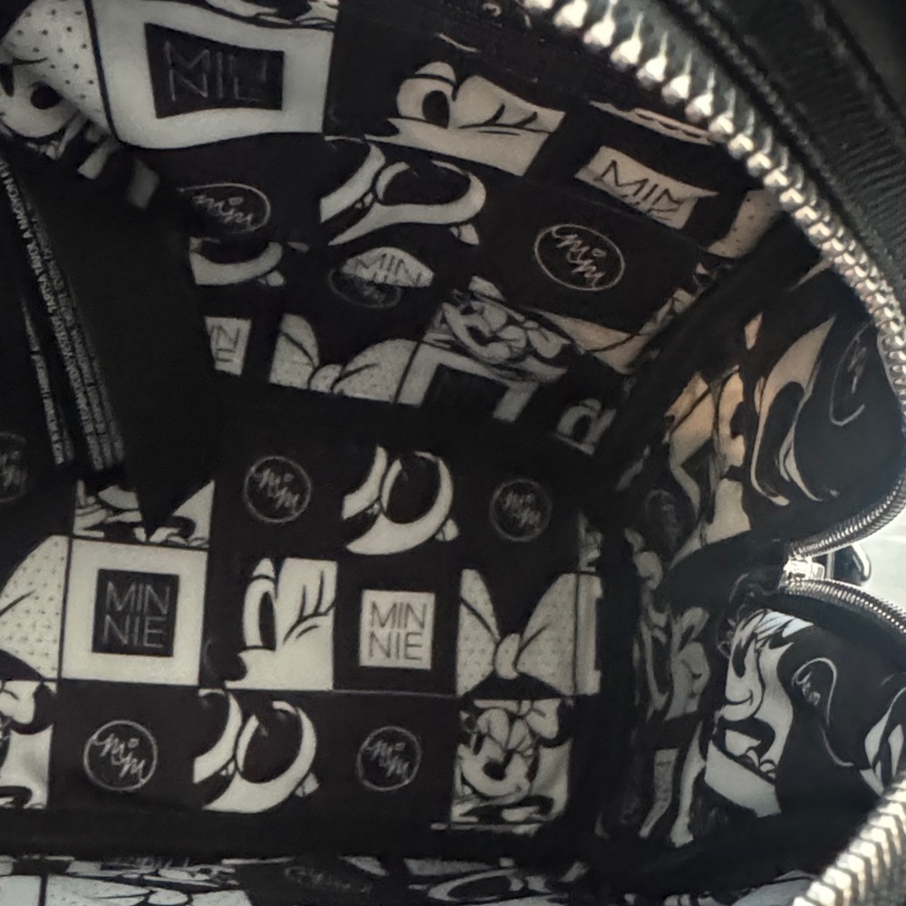 LOUNGEFLY Black and Red Minnie Mouse Backpack - Picture 5 of 6